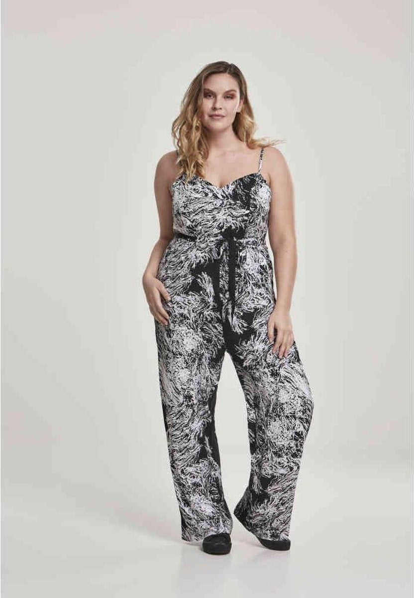 Urban Classics Jumpsuit -XL- Limb Zwart/Wit