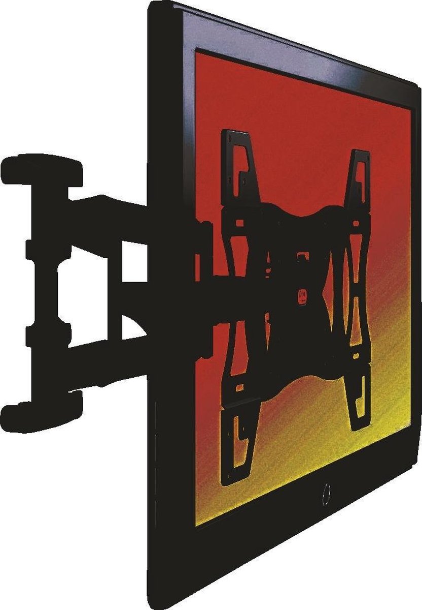 Vogel's PHW 400L - Vaste muurbeugel - Geschikt voor tv's van 32 t/m 50 inch - Zwart