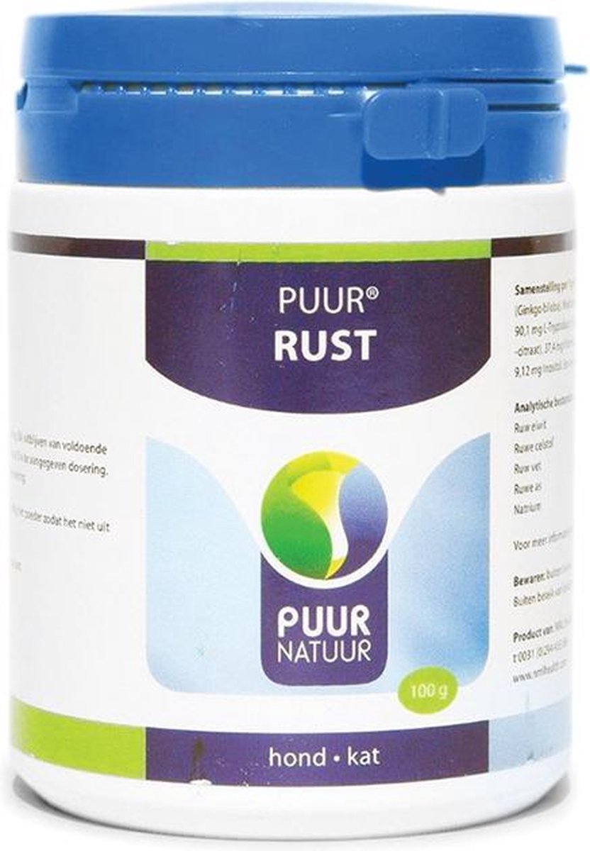 Puur rust hond en kat - 1 st à 100 gr