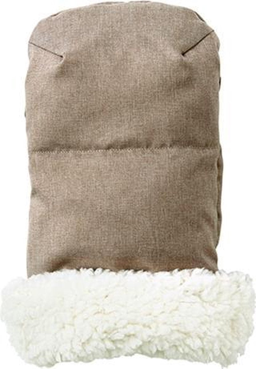 Airbuggy handwarmer earth sand beige - 35x32x4cm - 1 stuks