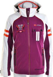Exxtasy Bennet - Sportjas - Dames - Maat 34 - Paars;Wit;Oranje