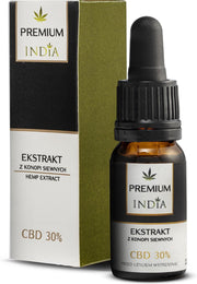 India Cosmetics | Biologisch CBD Oile 30% 3000mg CBD | PREMIUM | met kokosolie | Volledig natuurlijke CBD oliën