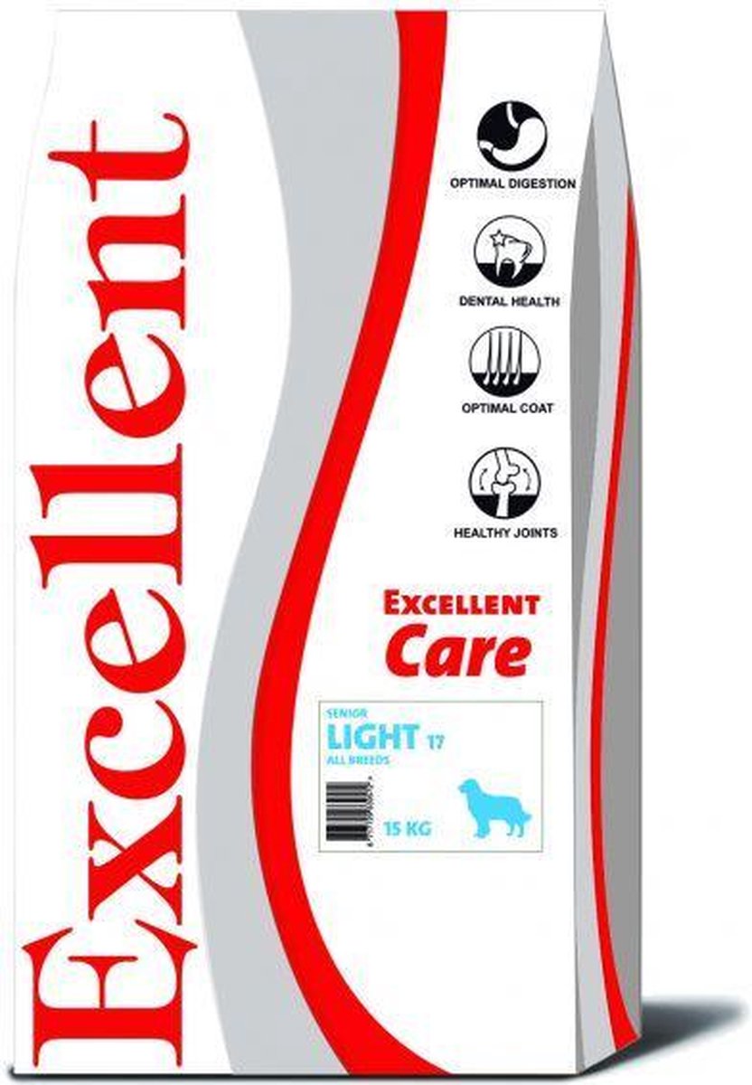 Excellent Care Senior/Light 17 - Hondenvoer - 15 kg