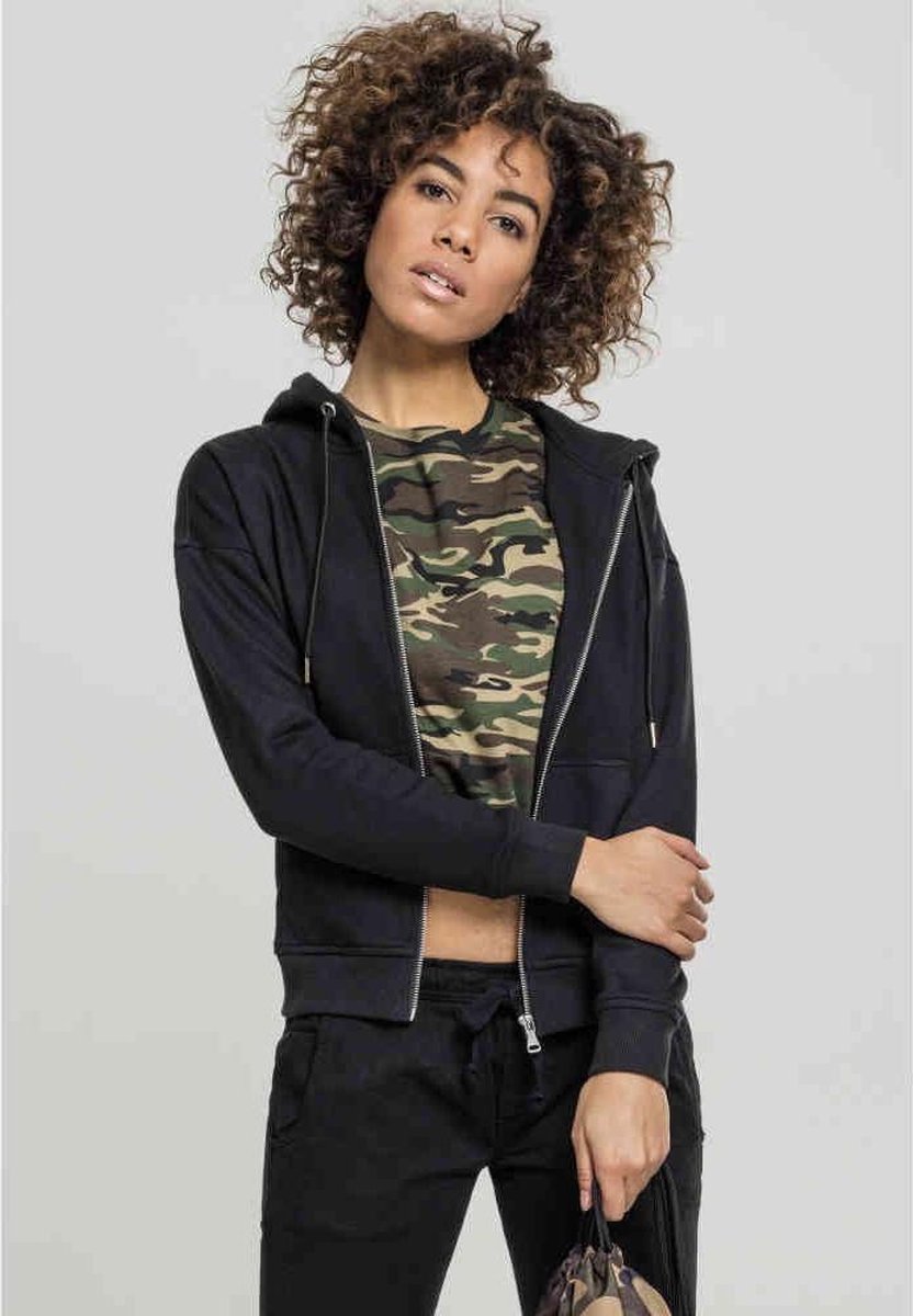 Urban Classics Vest met capuchon -XL- Classic Zwart