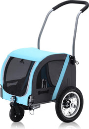 Vantly Mini hondenkar blue compleet