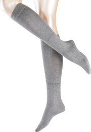 Esprit Basic Pure Kniekous Dames 19590 - Grijs 3390 light greymel. Dames - 39-42