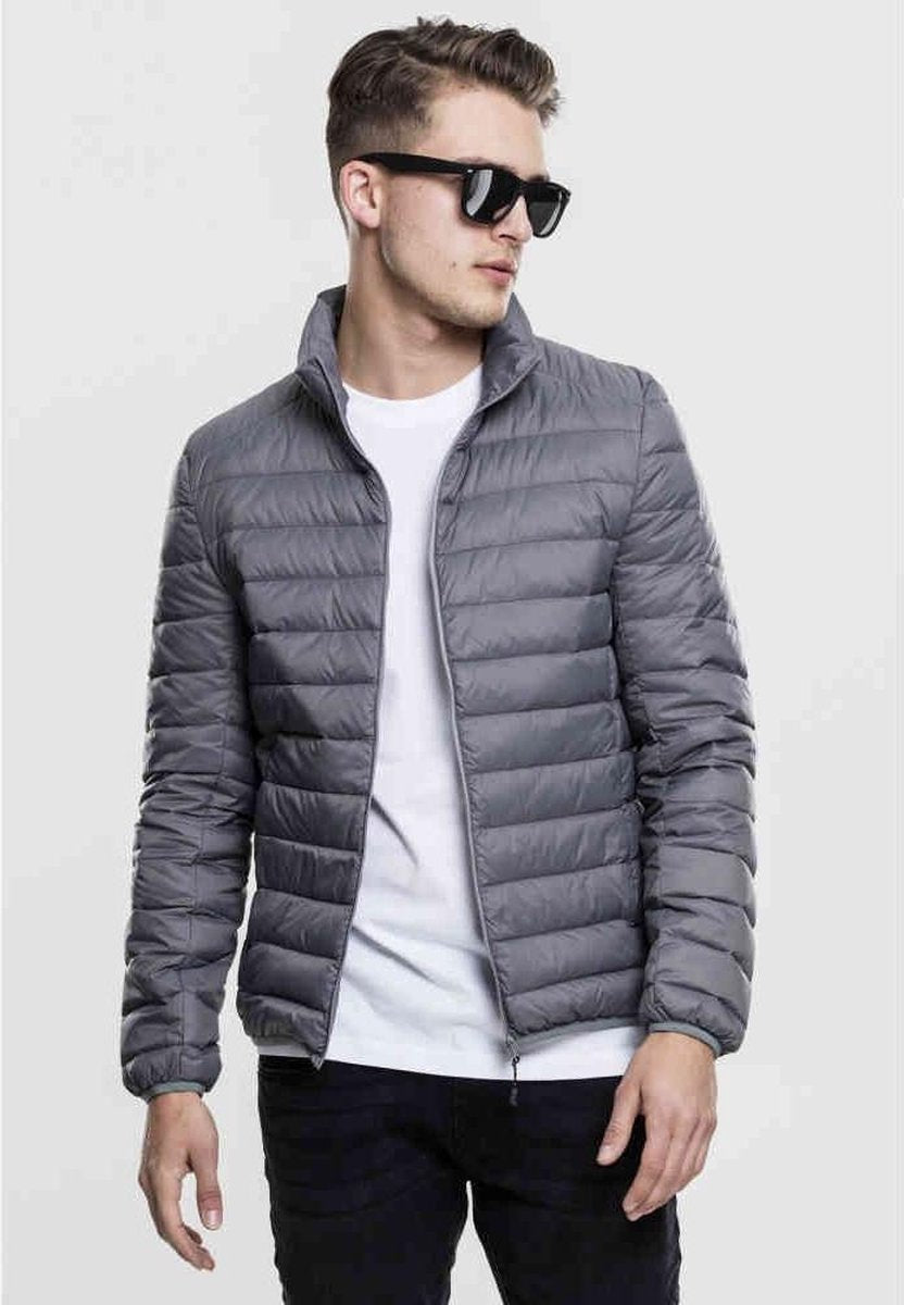 Urban Classics Jacket -M- Basic Down Grijs