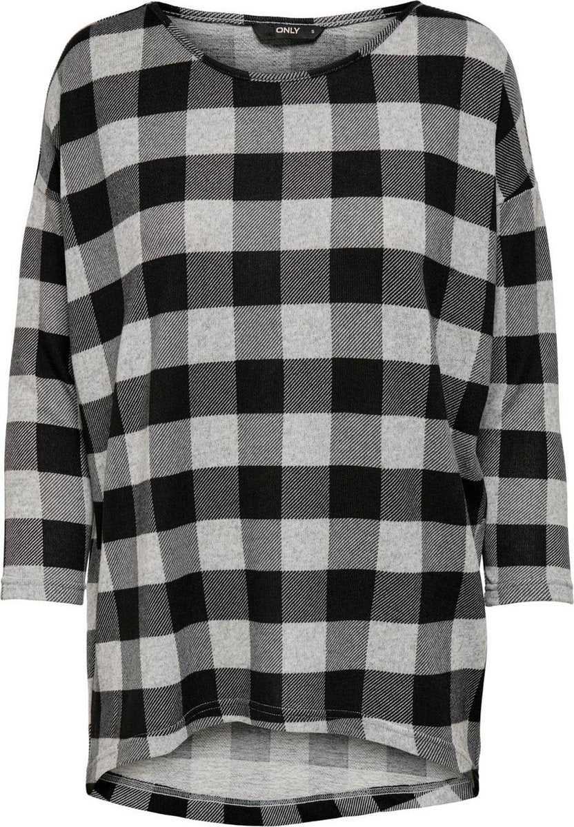 Onlelcos 4/5 Aop Top Jrs Noos 15144286 Light Grey Melange/winning