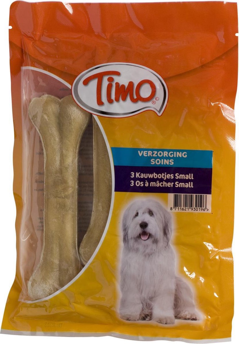 Timo Rund Kauwbotjes Small - Hondensnack - 3 stuks