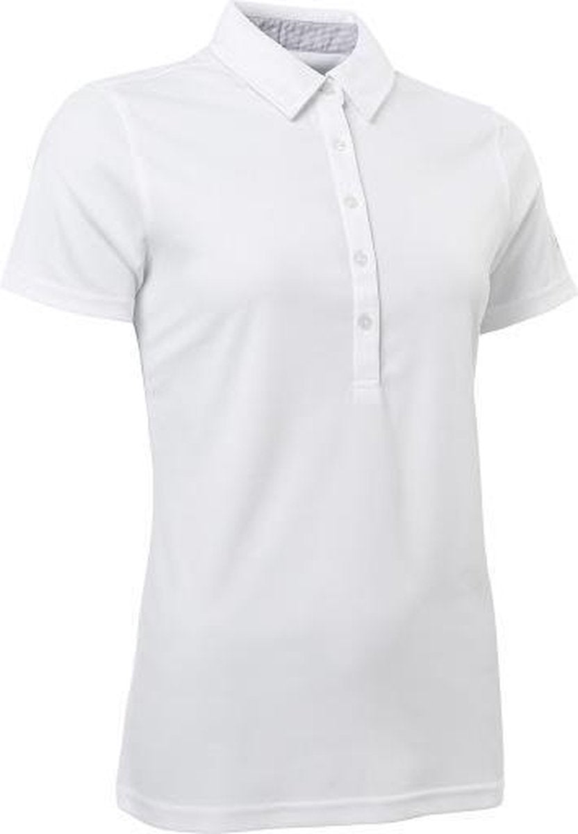 Abacus Dames Golf Polo Olivia Wit