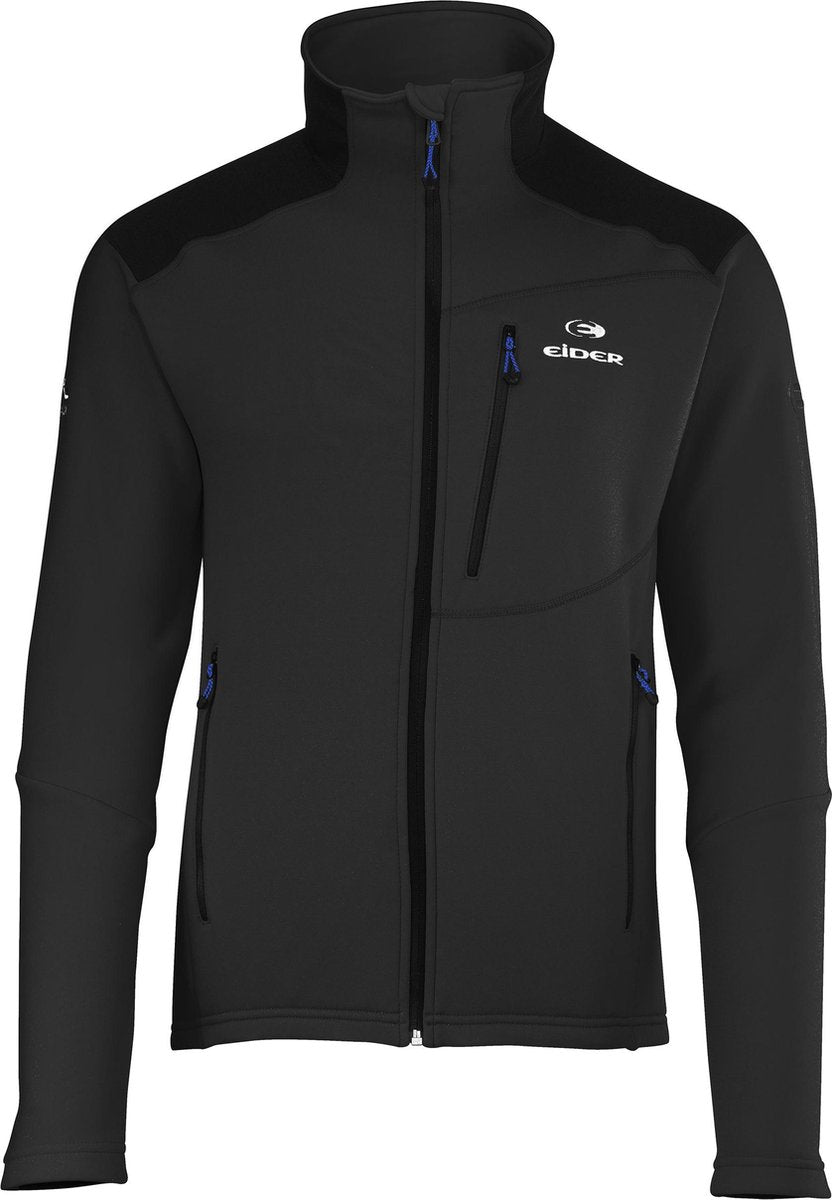 Eider Polset Men - heren - fleecevest - zwart - maat L