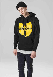 Wu Wear Hoodie/trui -5XL- Logo Zwart