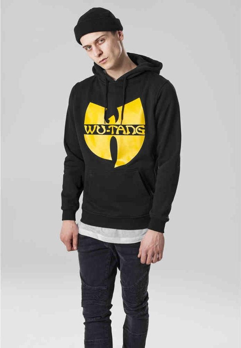 Wu Wear Hoodie/trui -5XL- Logo Zwart