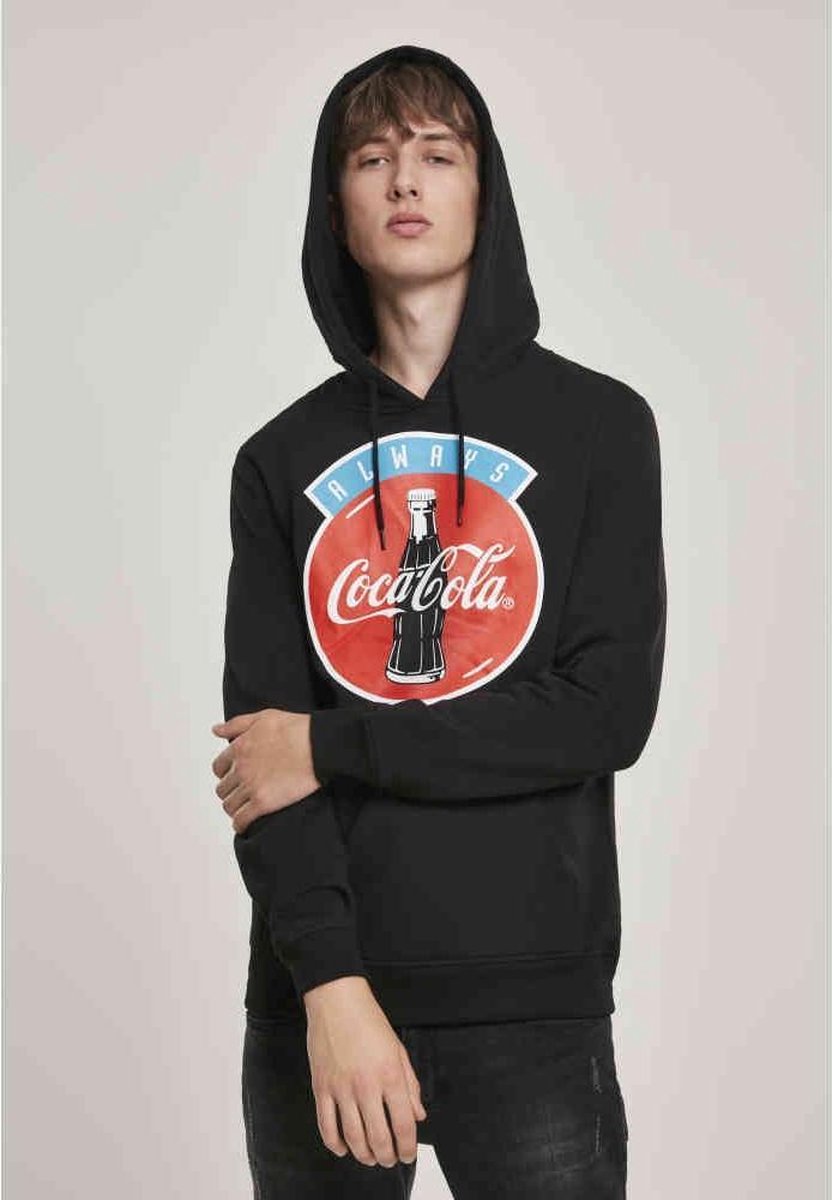 Coca Cola Coca Cola Hoodie/trui -L- Always Coca Cola Zwart