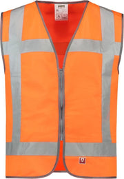 Tricorp - Veiligheidsvest RWS Vlamvertragend - 453017 - fluor oranje - maat XS-S