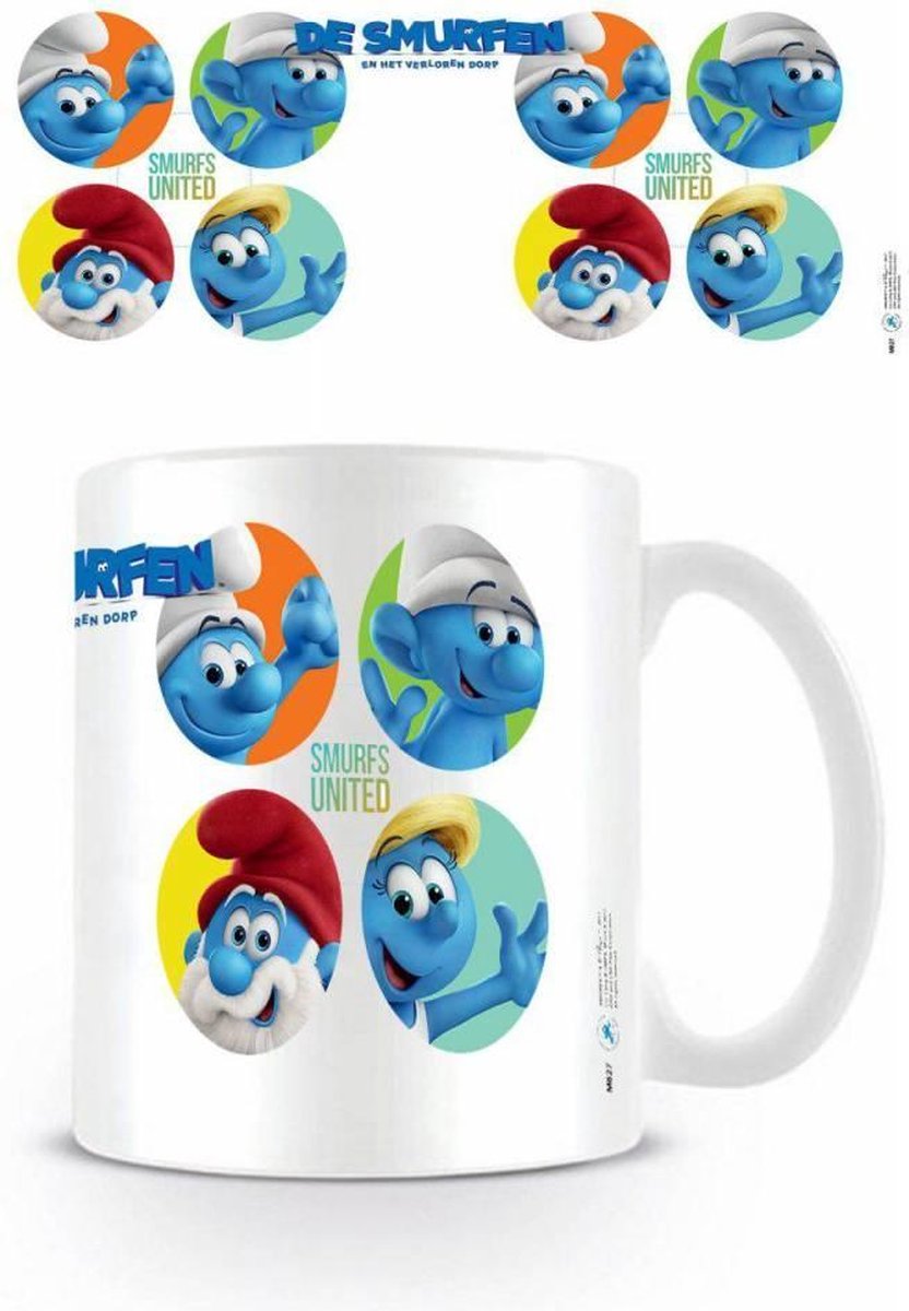 The Smurfs De Smurfen En Het Verloren Dorp Smurfs United - Mok