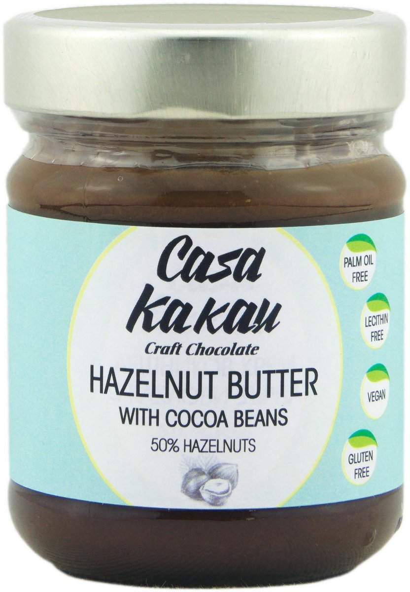 Casa Kakau vegan hazelnootpasta cacao
