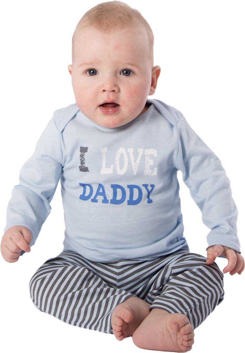 Jongens Pyjama I Love Daddy 74/80