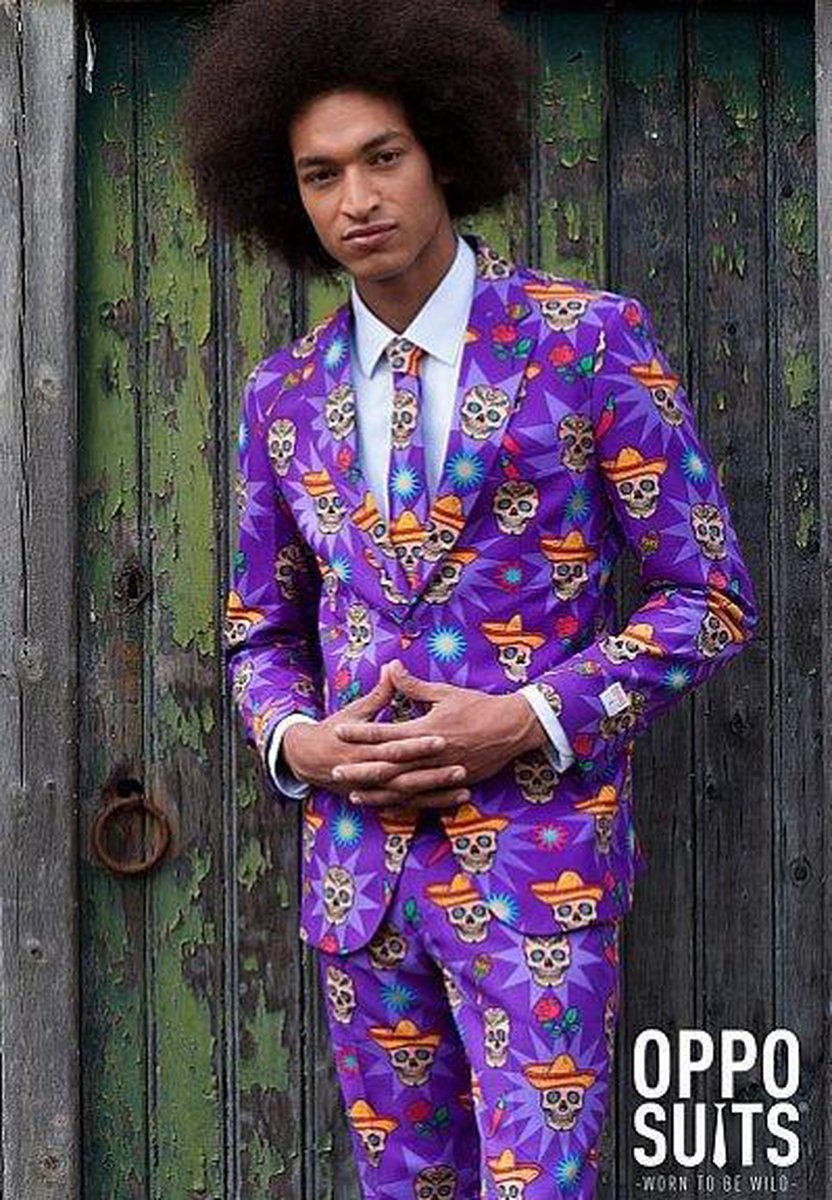 OppoSuits El Muerto - Kostuum - Maat 54
