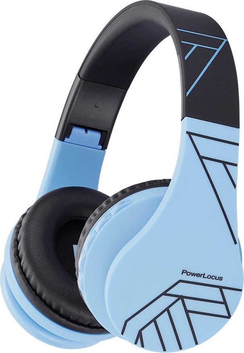 PowerLocus P1 draadloze Over-Ear Koptelefoon Inklapbaar koptelefoon voor kinderen - veilig volume van 85 dB - Bluetooth Hoofdtelefoon - Met microfoon
