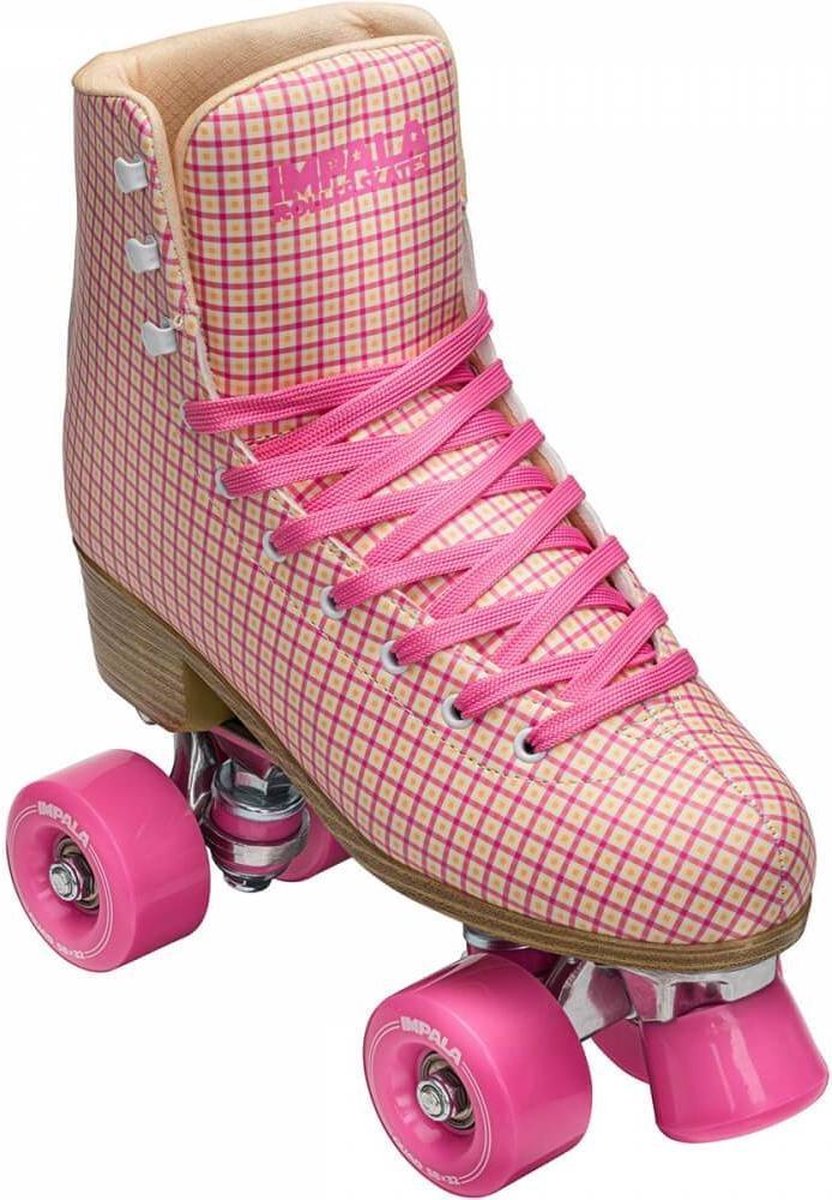 Impala Rollerskates shaka diverse > rollerskates Quad Skate - Pink Tartan 37