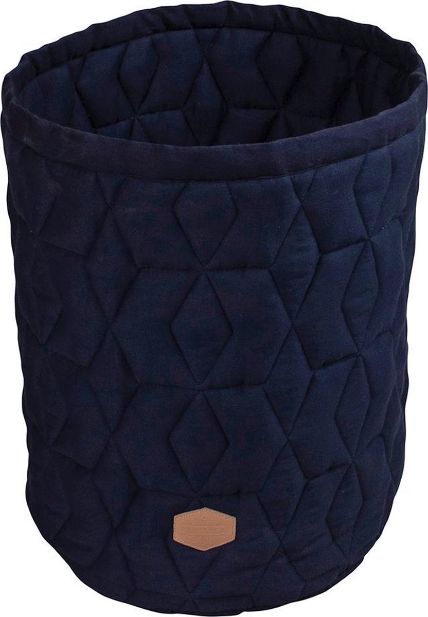 Filibabba Opbergzak - Soft Quilt - Dark Blue - One Size