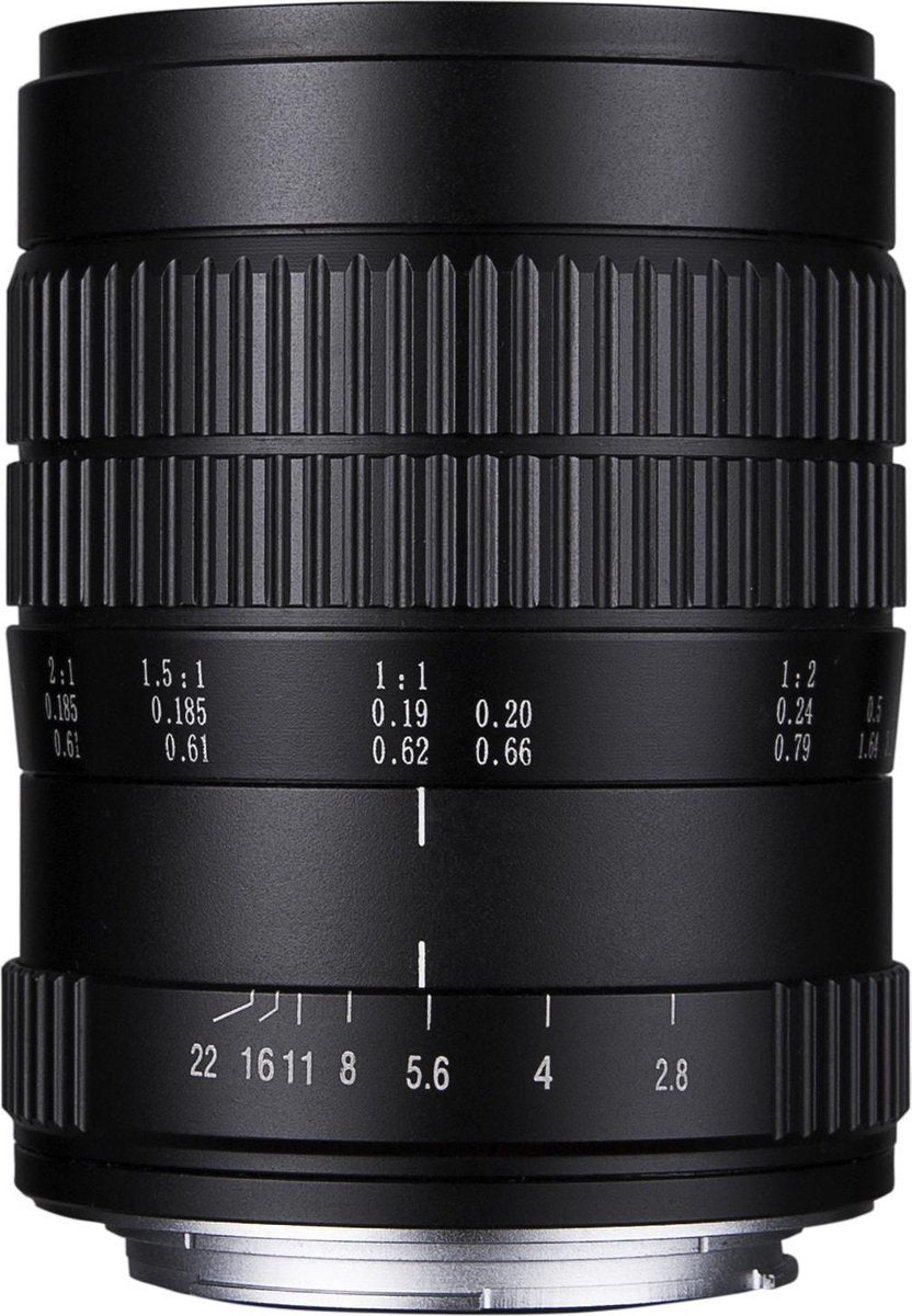 Laowa 60mm f/2.8 2X Ultra-Macro MILC/SLR Macrolens Zwart
