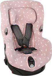 Ukje Maxi Cosi Axiss Hoes - Perfecte pasvorm - Roze veertjes
