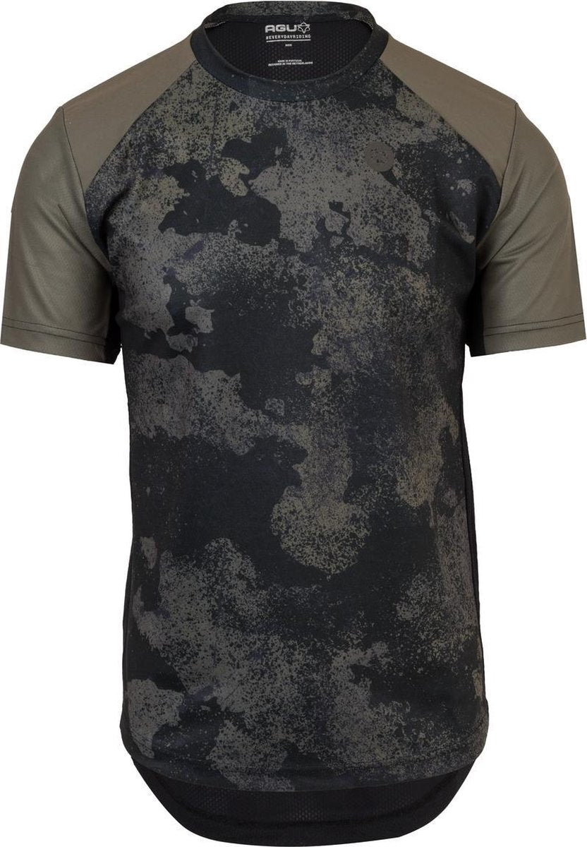 AGU Fietsshirt MTB Heren - Groen - L