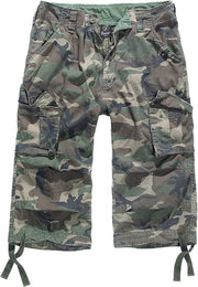 Urban Classics Driekwartbroek -5XL- Urban Legend Cargo Groen/Bruin