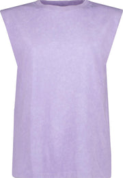 Raizzed T-shirt Hariane Vrouwen T-shirt - Soft Lilac - Maat XL