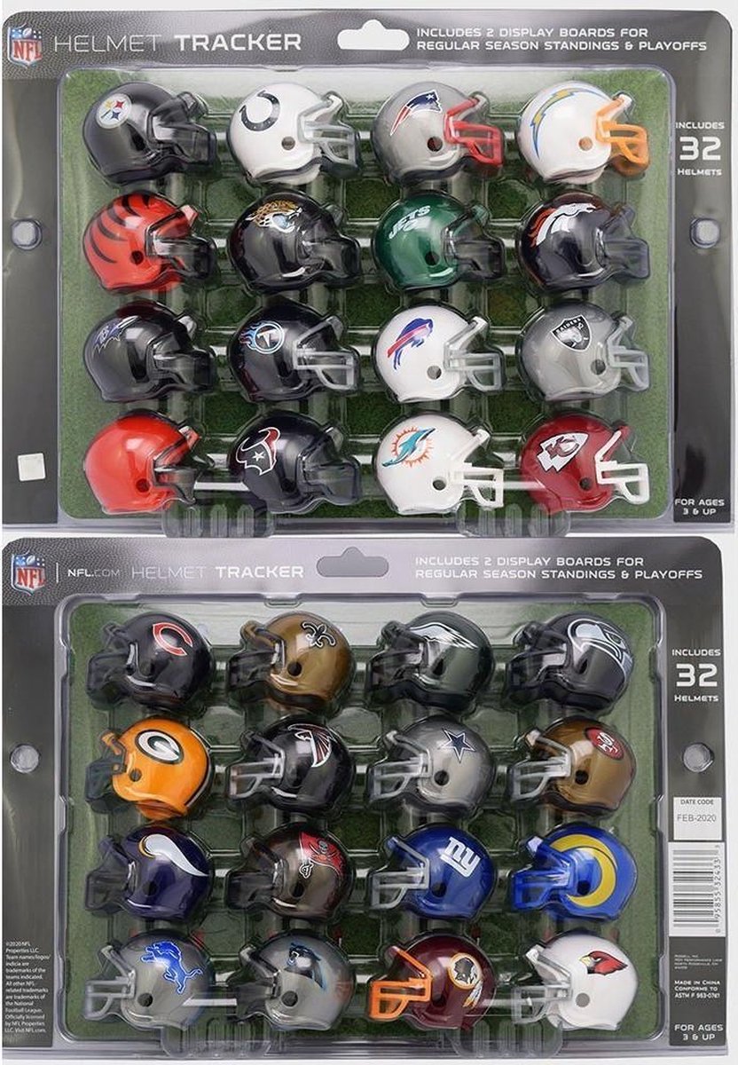 Riddell NFL Tracker Set American Footall helm set