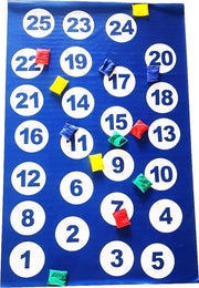 Werpspel Kinderen XL - incl. 12 Pittenzakken - Spelend Leren -  Cijfers 1 t/m 25