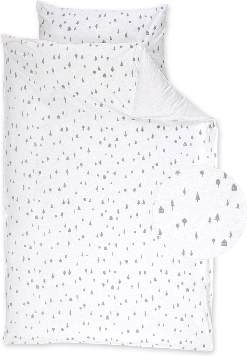 Donsovertrek bed 100/140 cm jersey SVENN 21 tender