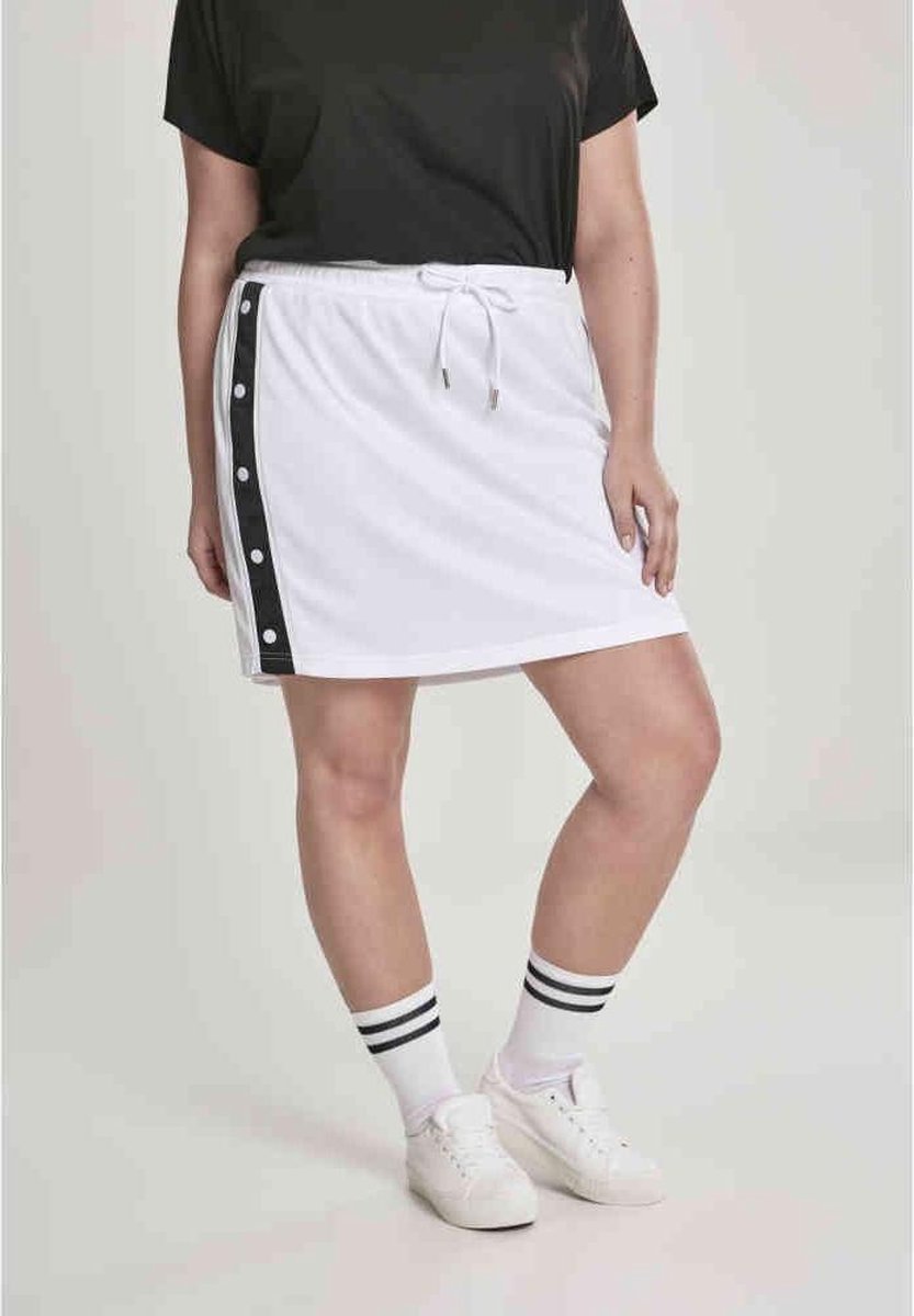 Urban Classics Korte rok -XS- Track Wit/Zwart