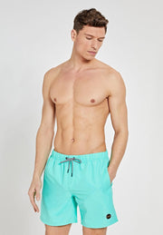 Shiwi Swimshort recycled mike micro peach - mint groen - S