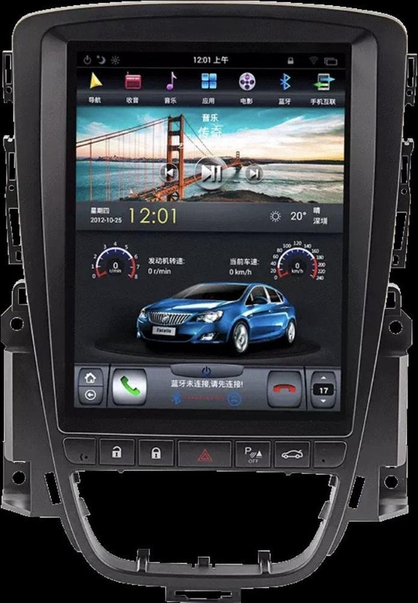 Navigatie Opel Astra J 2009-2015 radio carkit 10