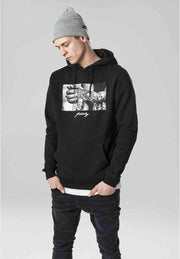 Urban Classics Hoodie/trui -XS- Pray 2.0 Zwart