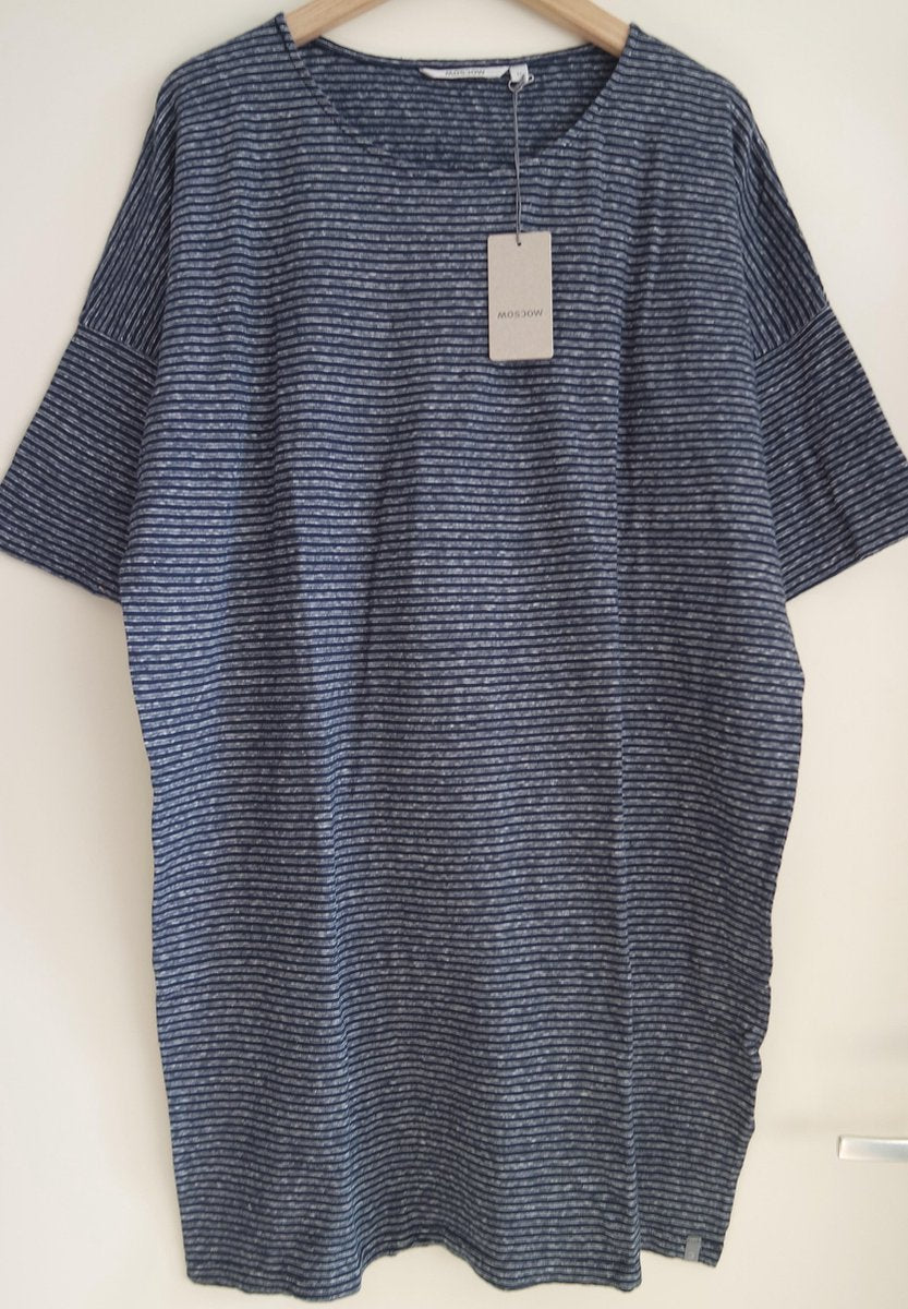Striped Cotton Jersey Tuniek van Moscow - Maat L