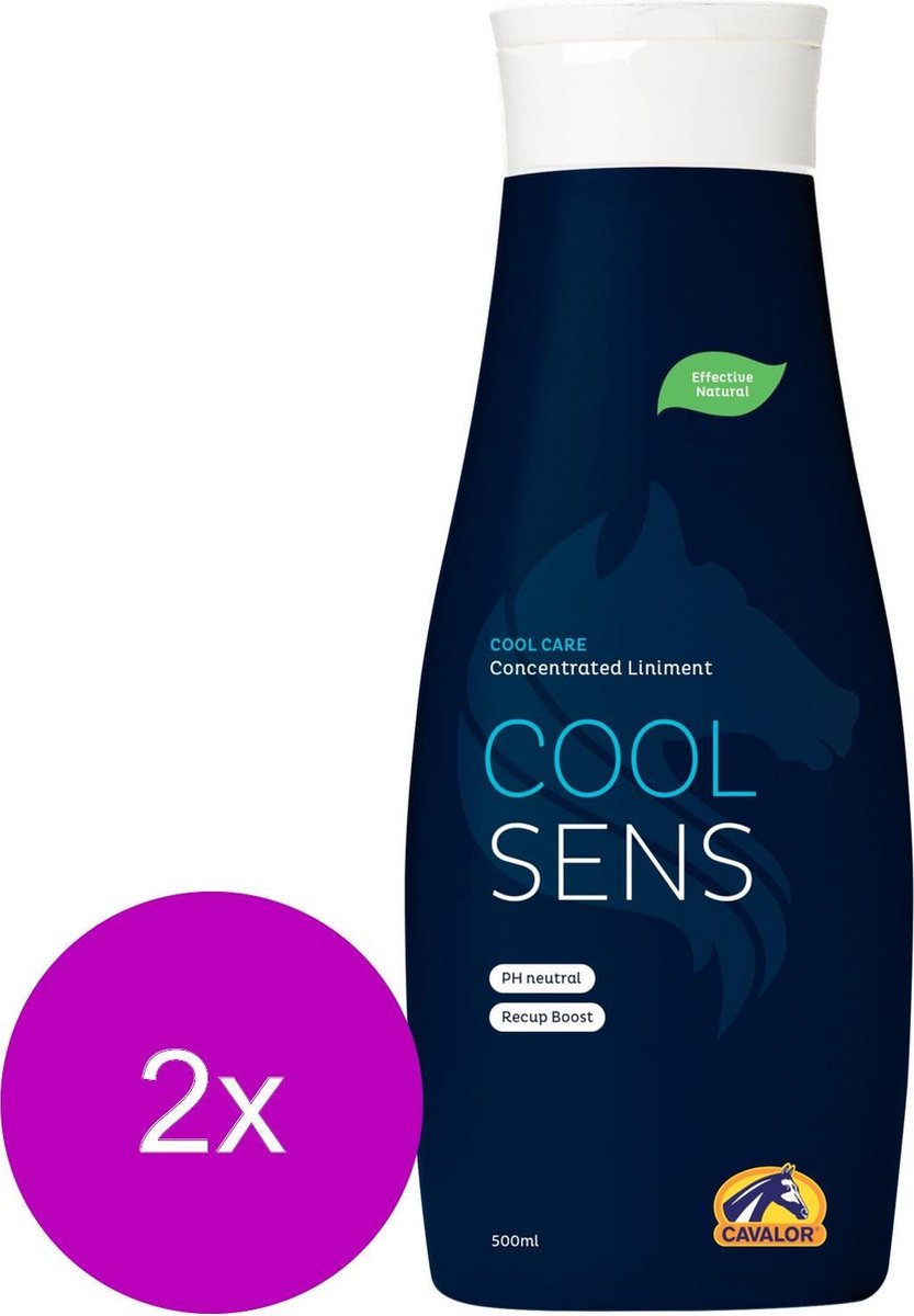 Cavalor Cooling Wash - Paardenvachtverzorging - 2 x 500 ml