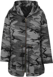 Urban Classics Parka jas -4XL- Oversize Camo Groen