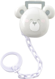 Saro Fopspeenketting Happy Teddy Junior Wit
