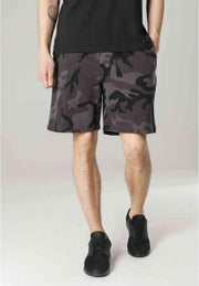 Urban Classics Korte broek -XL- Basic Terry Zwart/Zwart