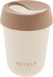 Retulp - Travel Mug  - 275 ml - Koffiebeker to go - Mok - Bakery Brown