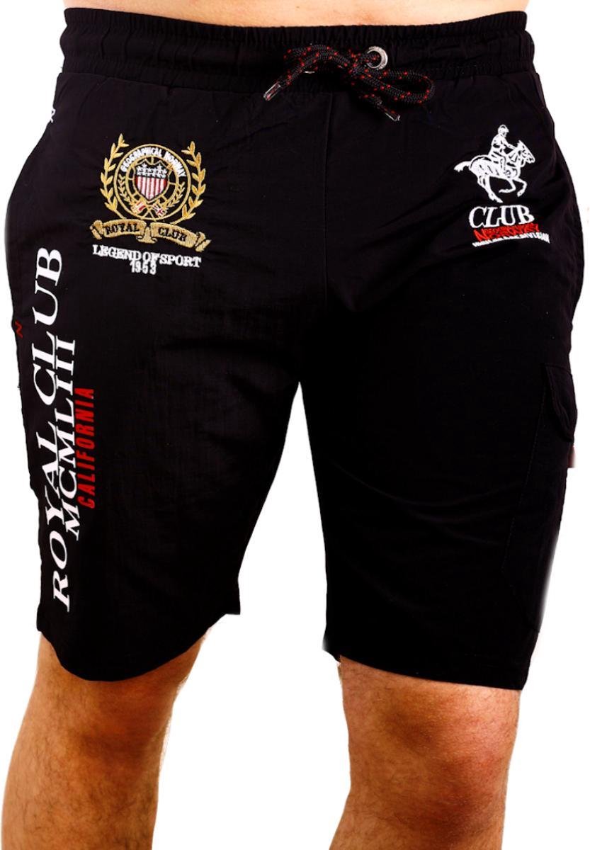 Geographical Norway Zwembroek Royal Club Qiwi Zwart - M