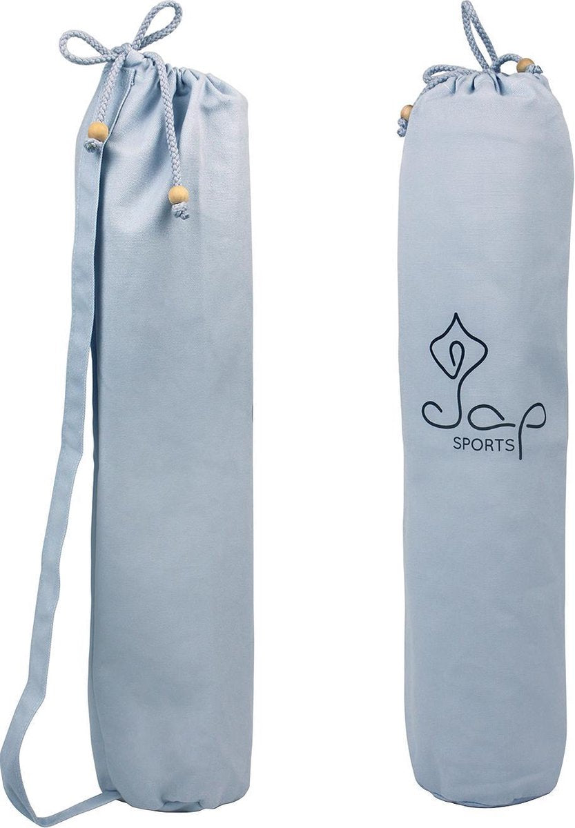 JAP Sports - Yogamat tas - Trekkoord - BCI Katoen - Blauw