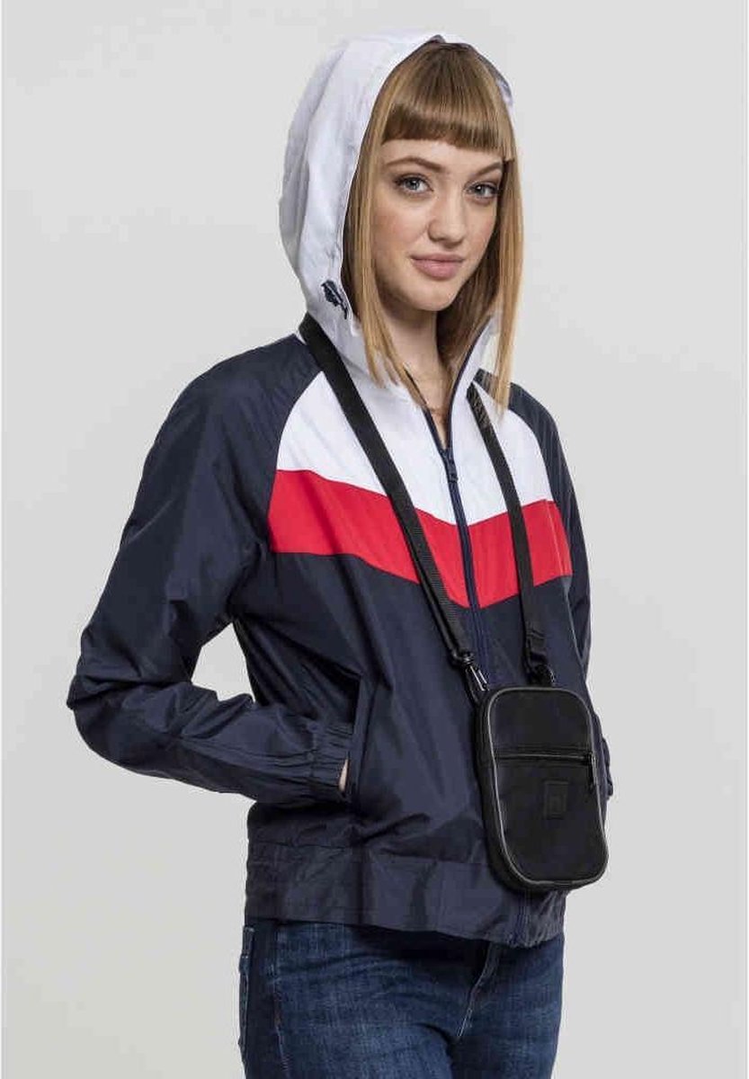 Urban Classics Windbreaker jacket -S- 3-Tone Blauw