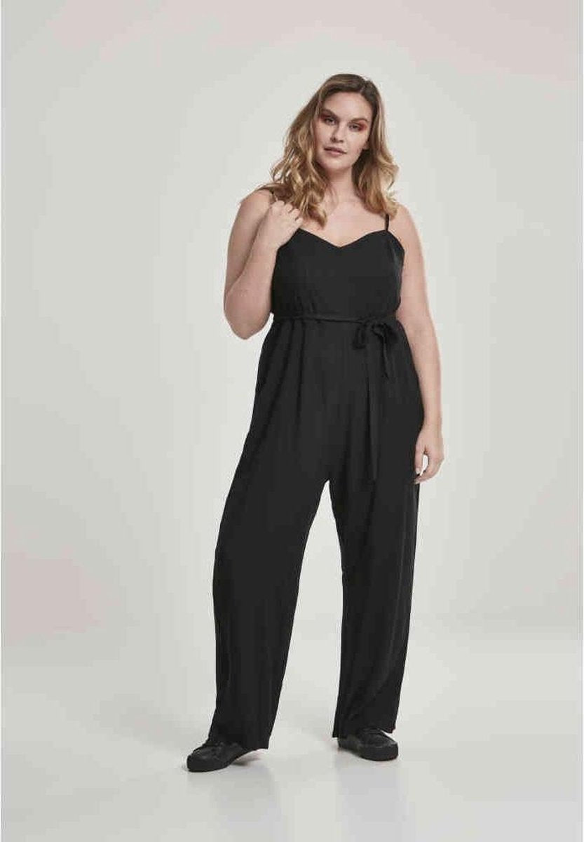 Urban Classics Jumpsuit -2XL- Spaghetti Zwart