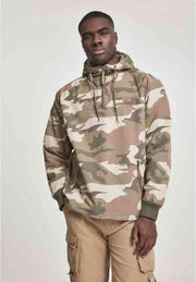 Urban Classics Windbreaker jacket -4XL- Luke Groen/Beige