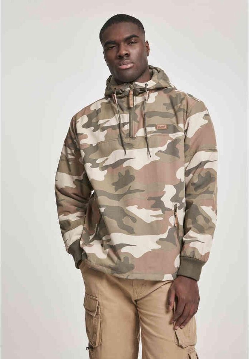 Urban Classics Windbreaker jacket -4XL- Luke Groen/Beige
